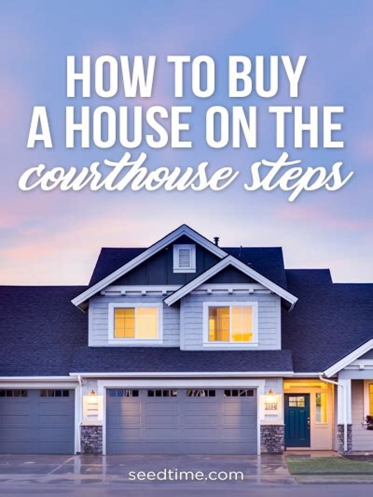 buying a house on the courthouse steps