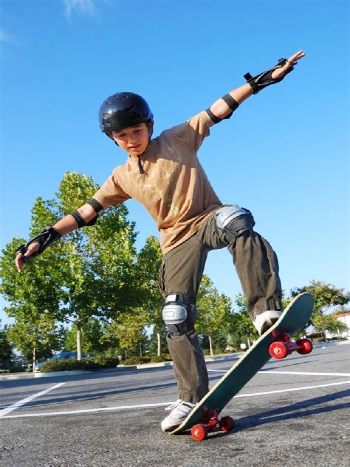 Do you need a helmet to ride a skateboard in California?