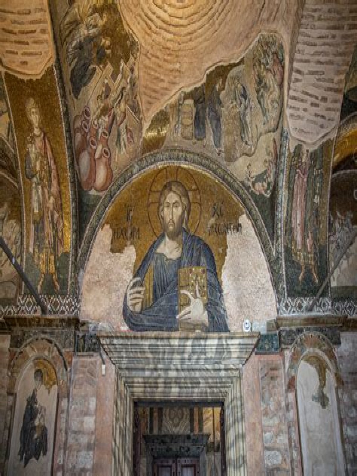 Frescoes and mosaics