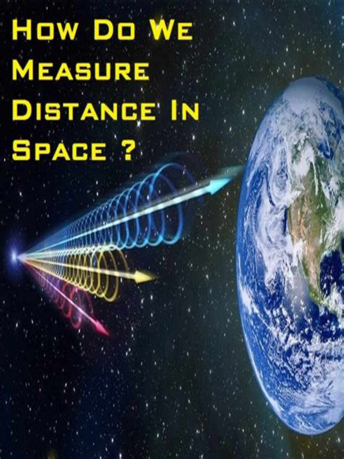 how are distances measured in space
