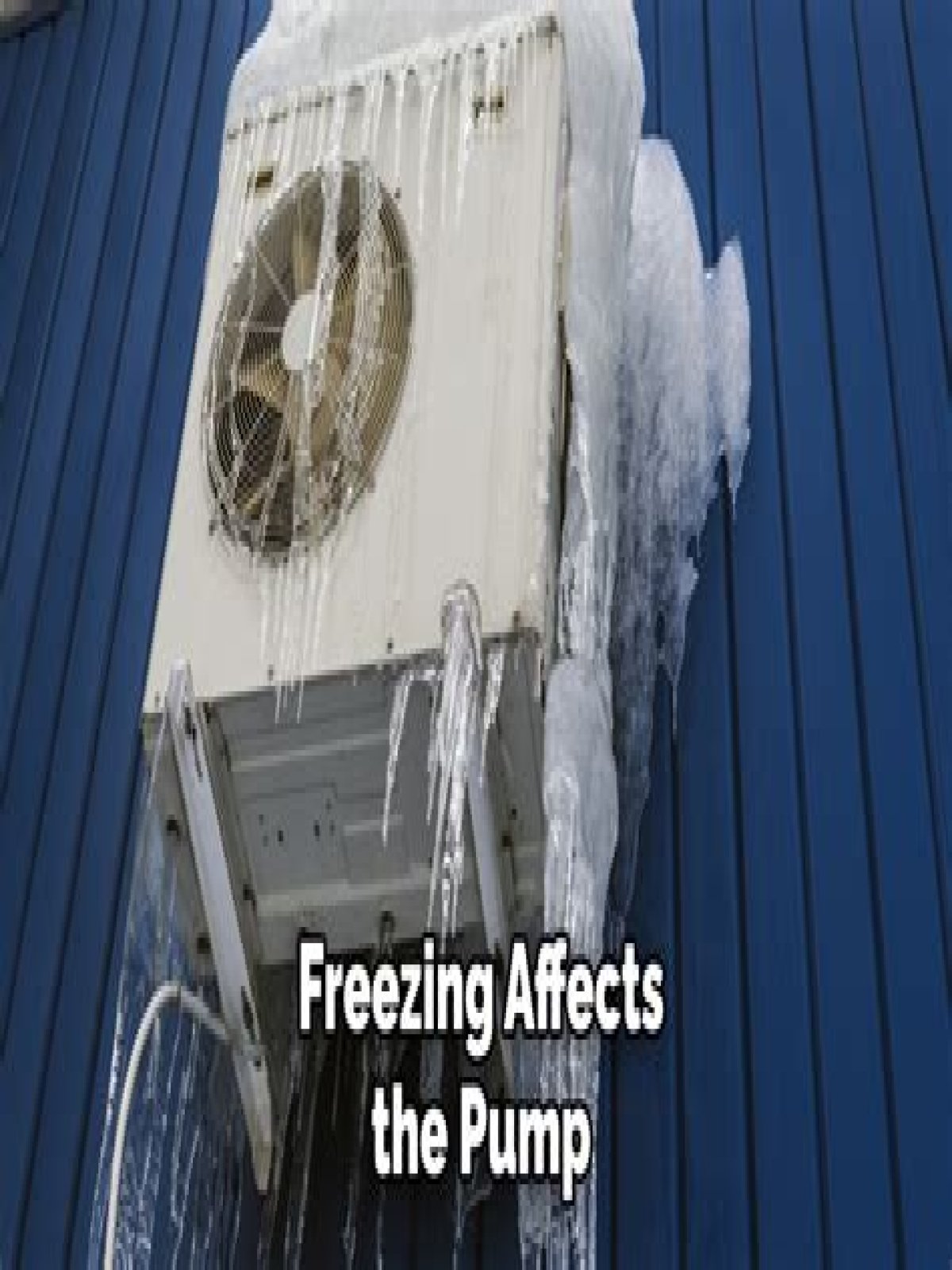 How do you keep a shallow well pump from freezing?