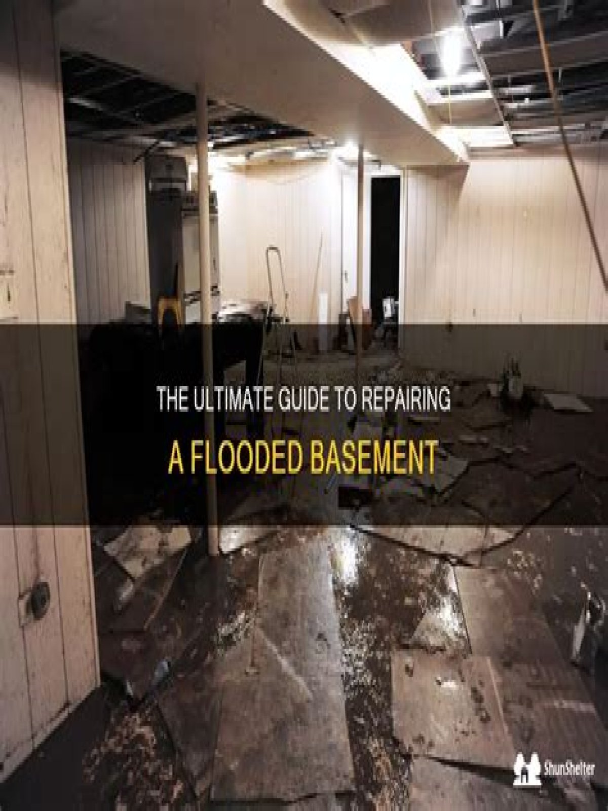 How do you repair a flooded basement?