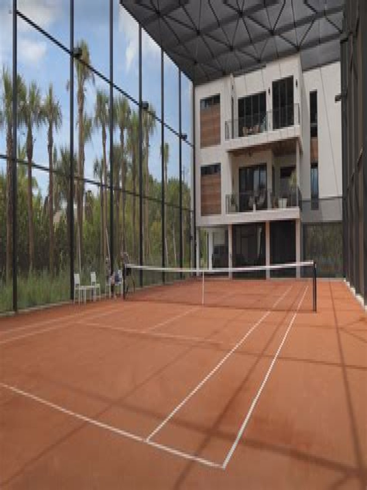 How fast do clay tennis courts dry?