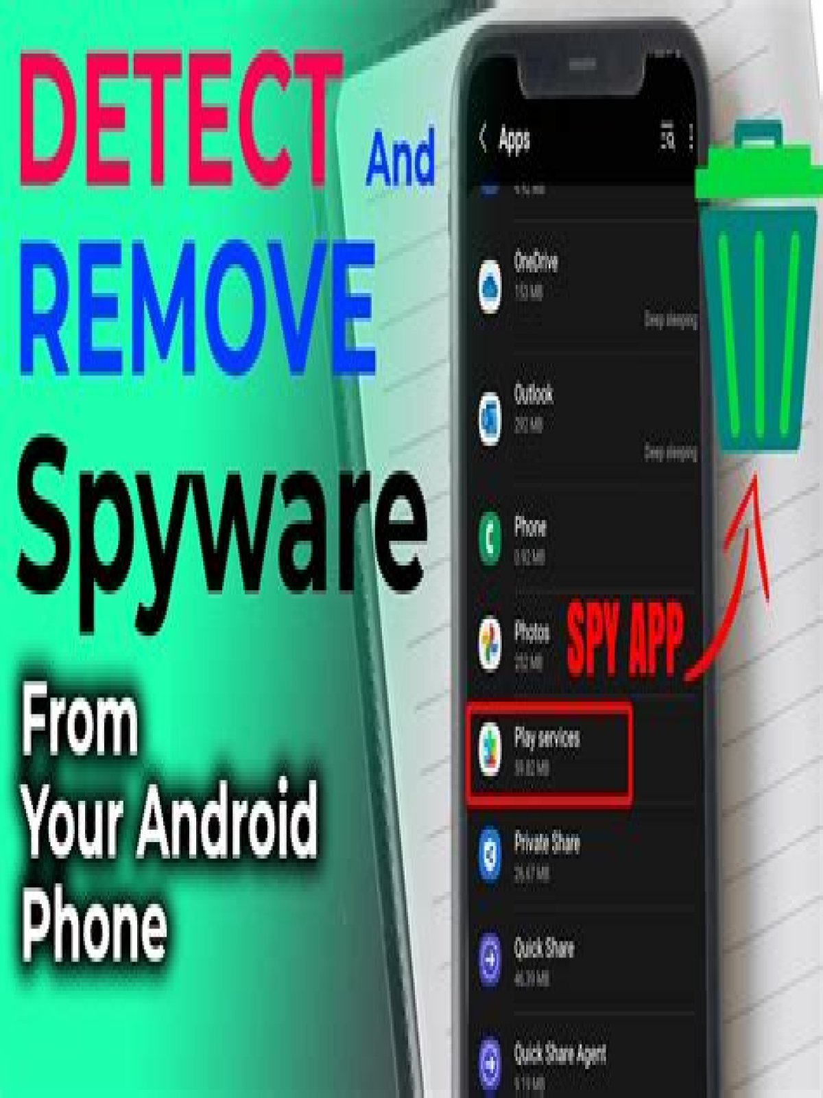 How To Find Hidden Spyware On Android?