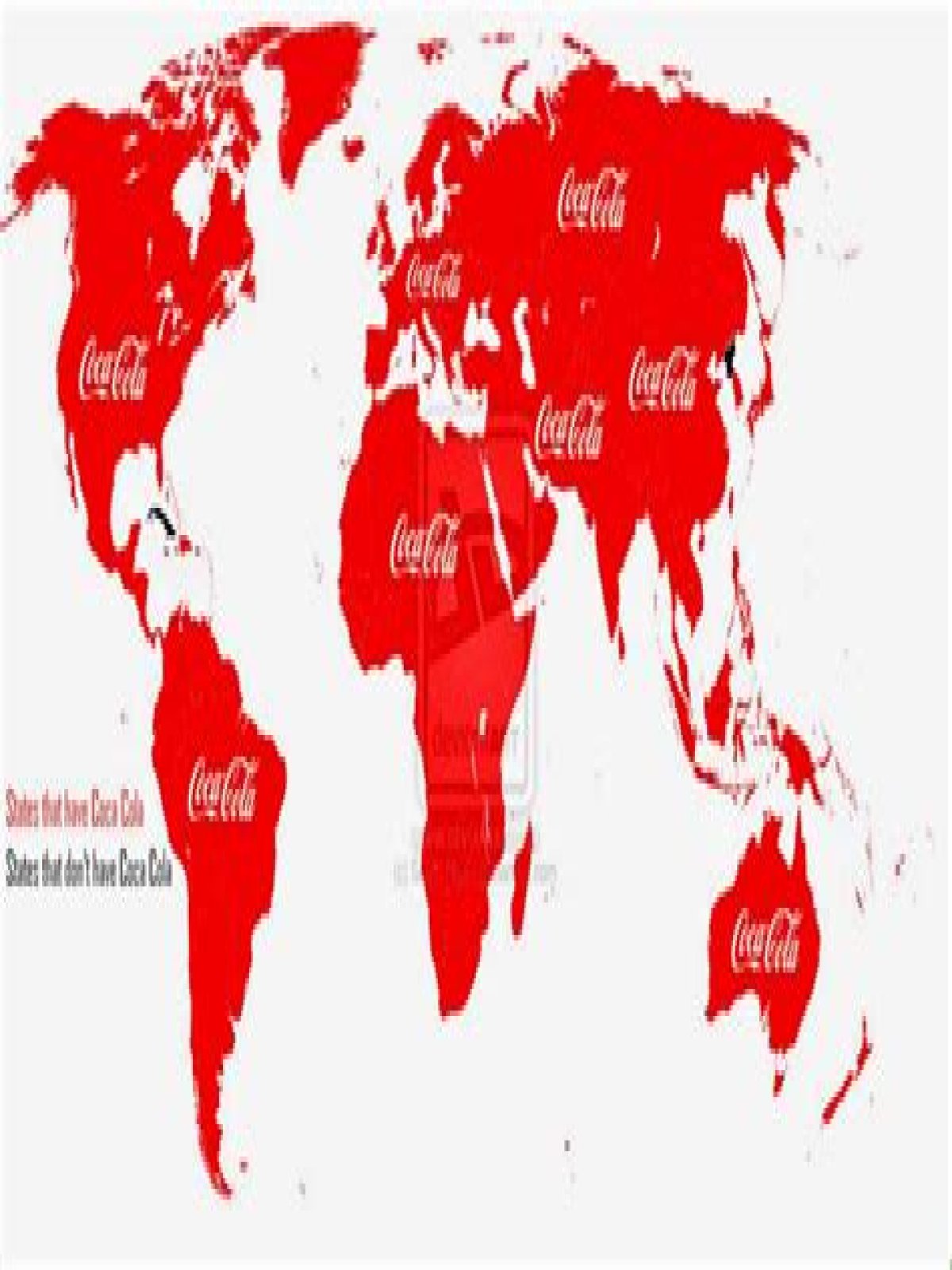 Is Scotland the only country where Coca-Cola?