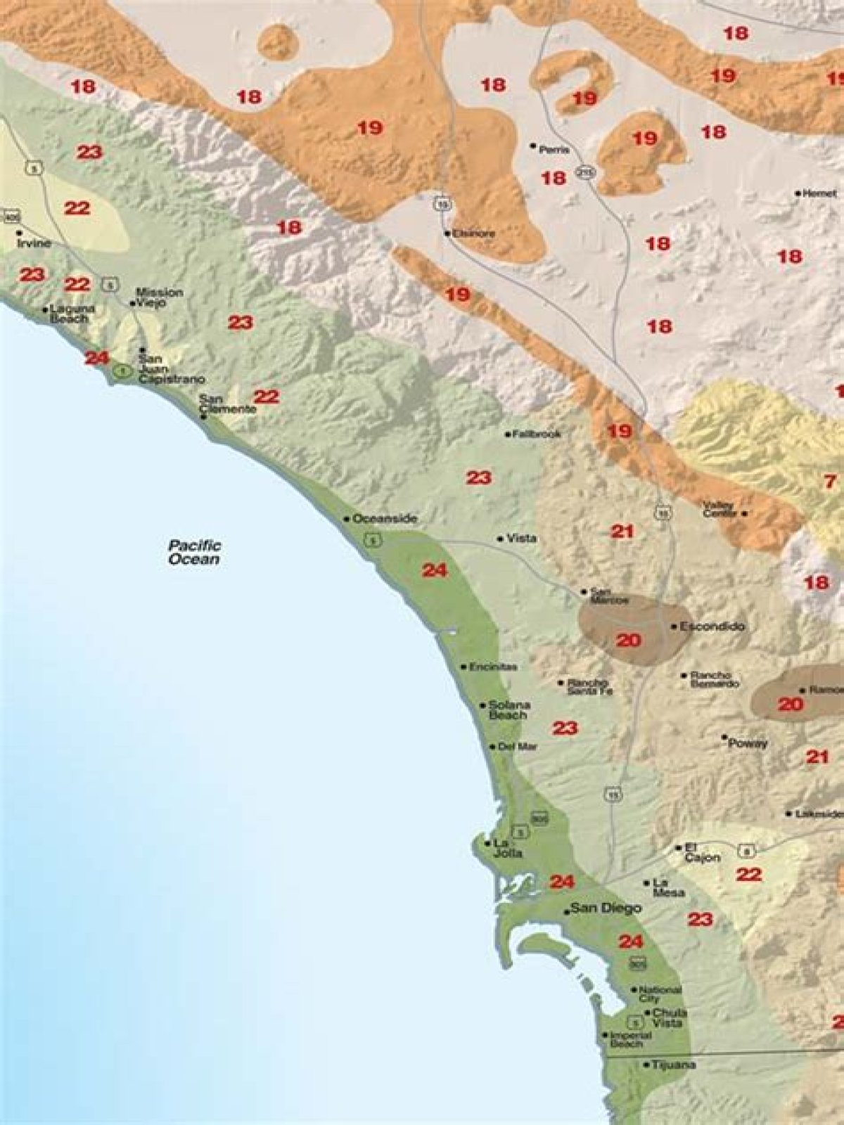 san diego climate zone
