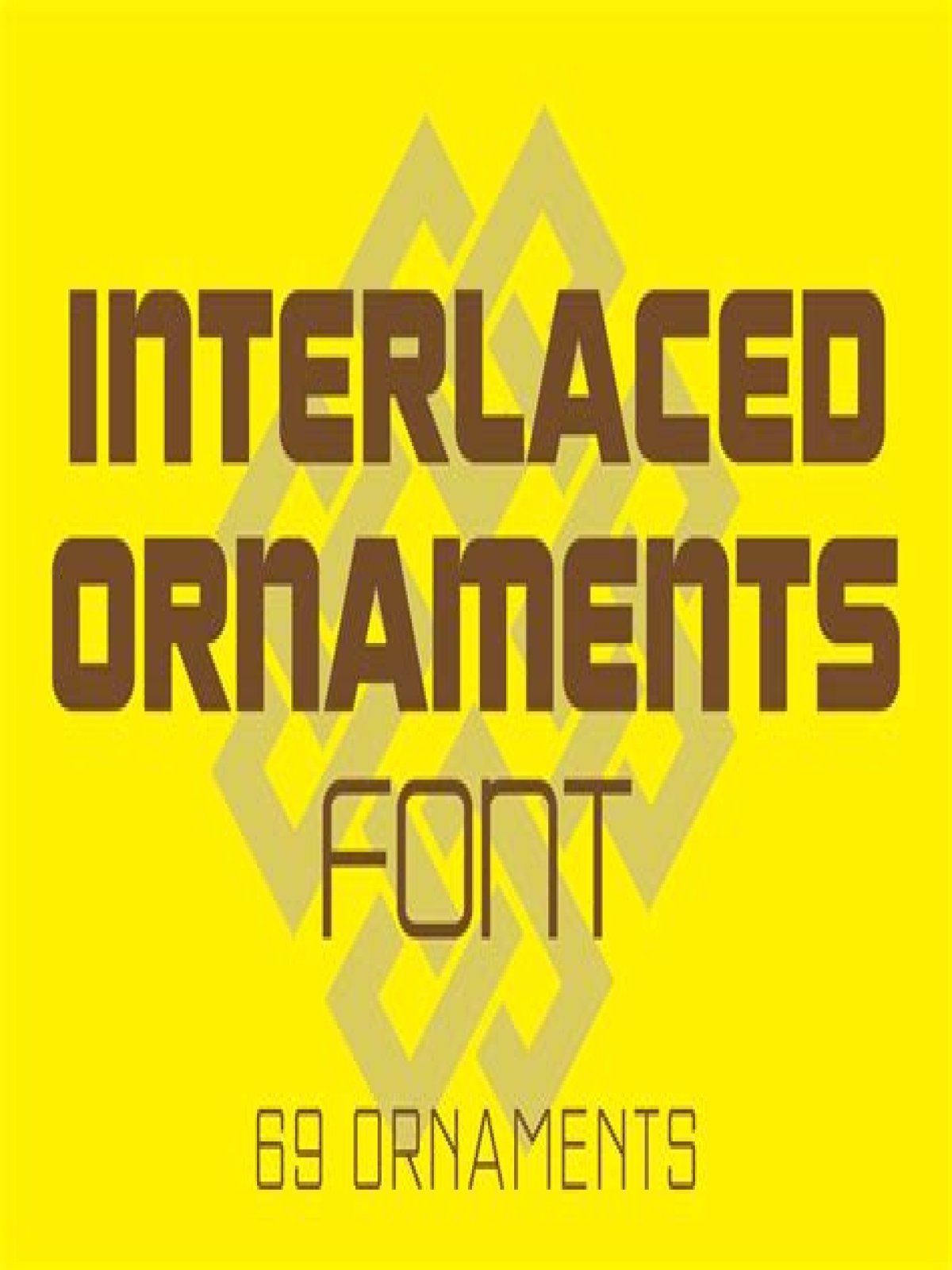 The elaboration of interlaced ornament