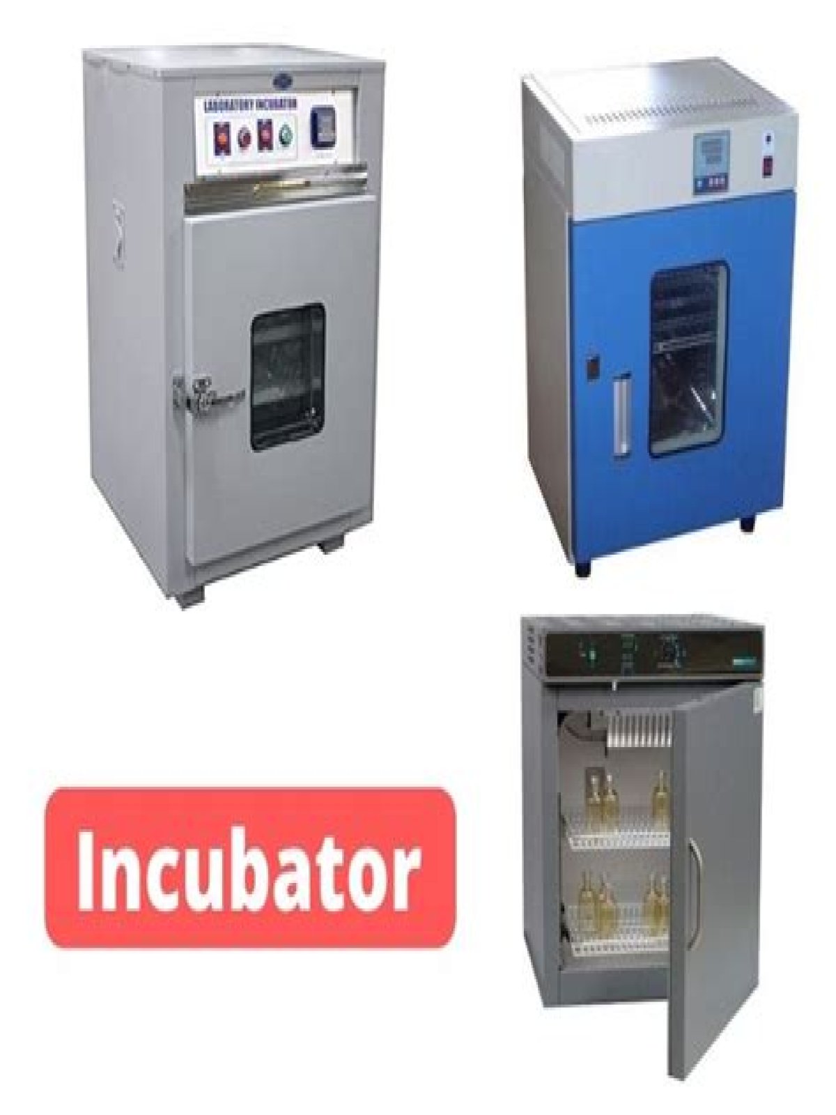 types of incubator