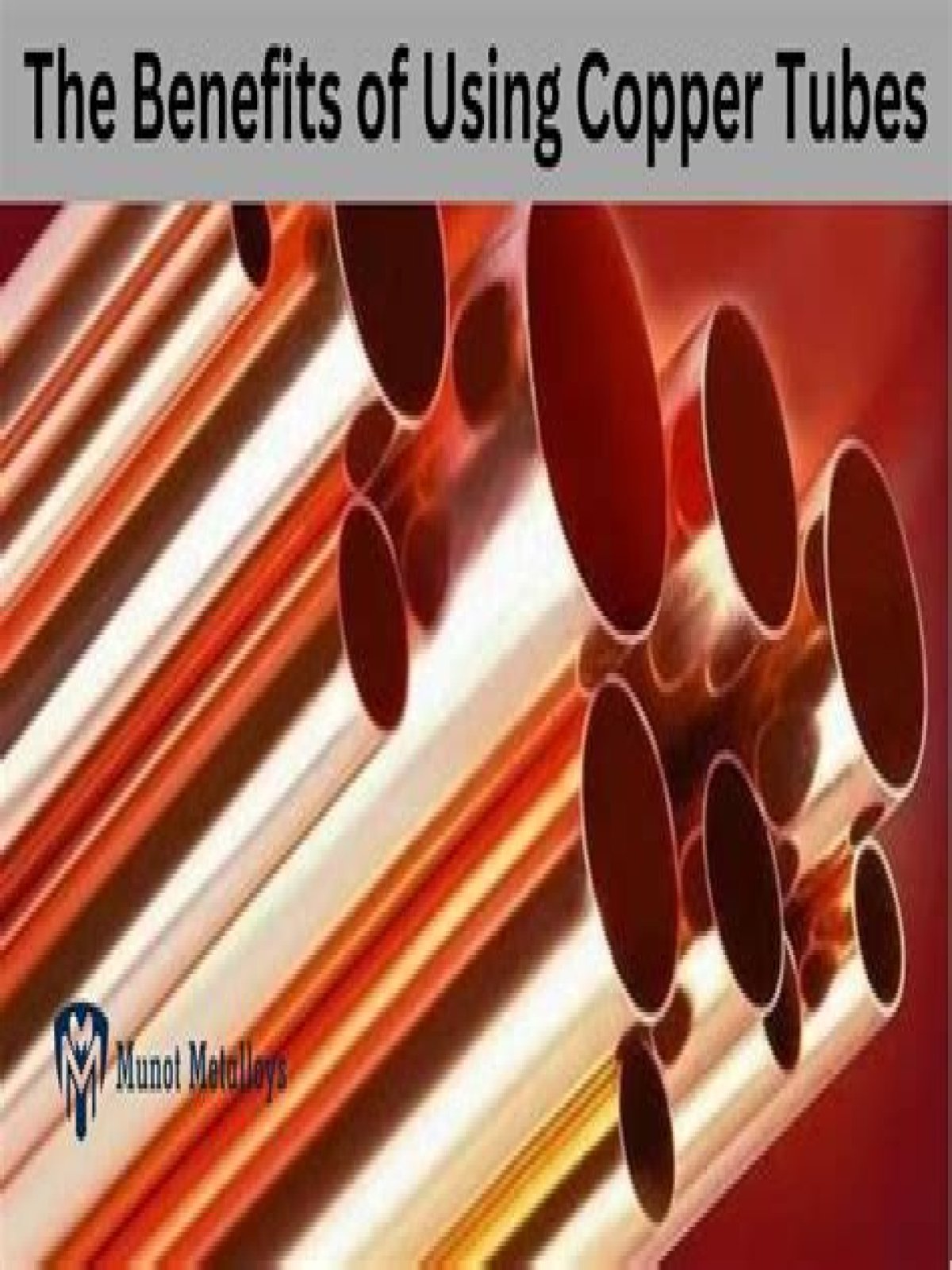 What are 3 advantages of using copper pipe?