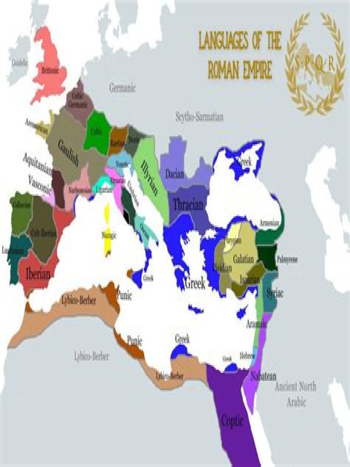 what language did the roman empire speak