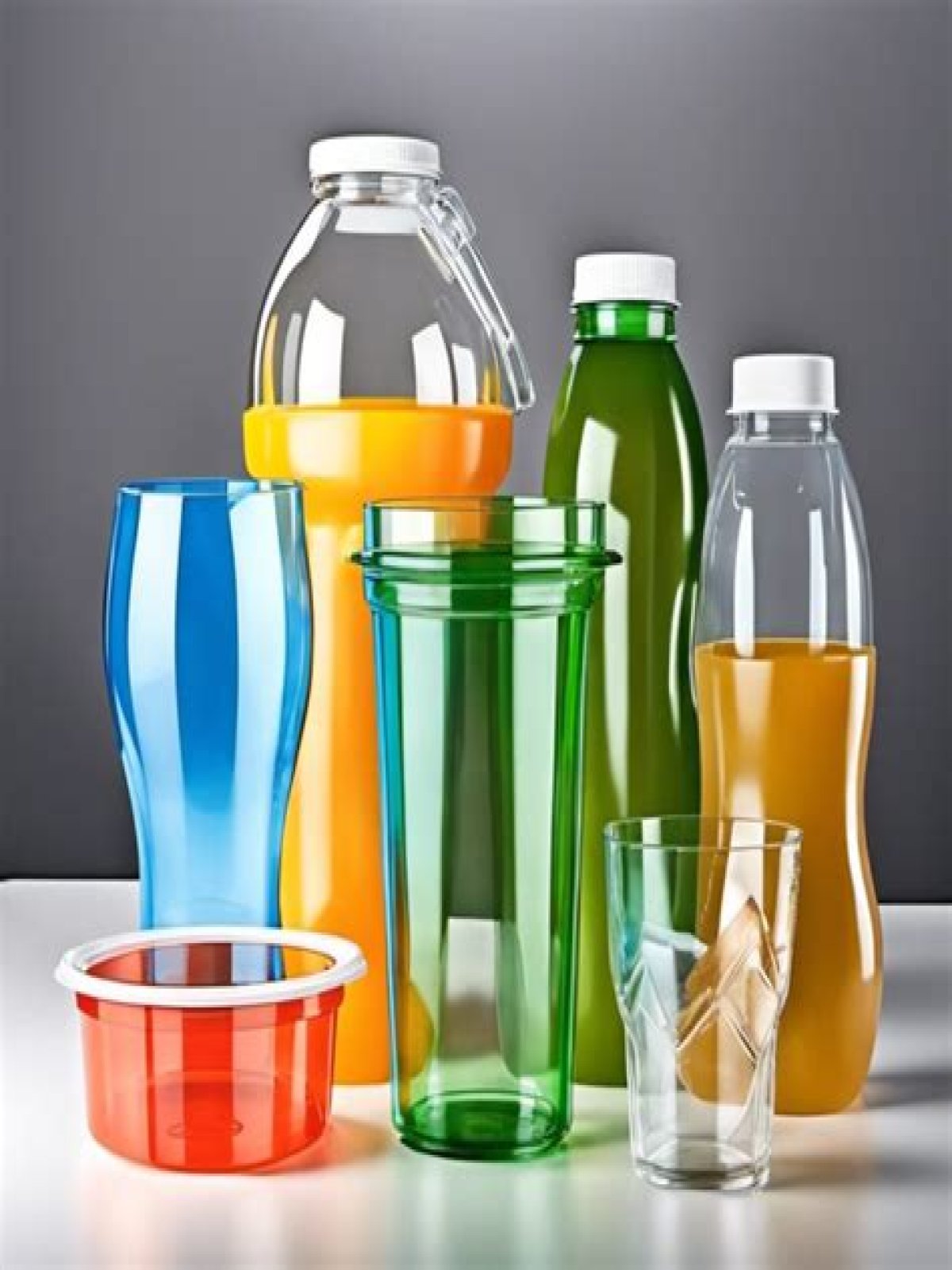which plastic is used as a substitute for glass