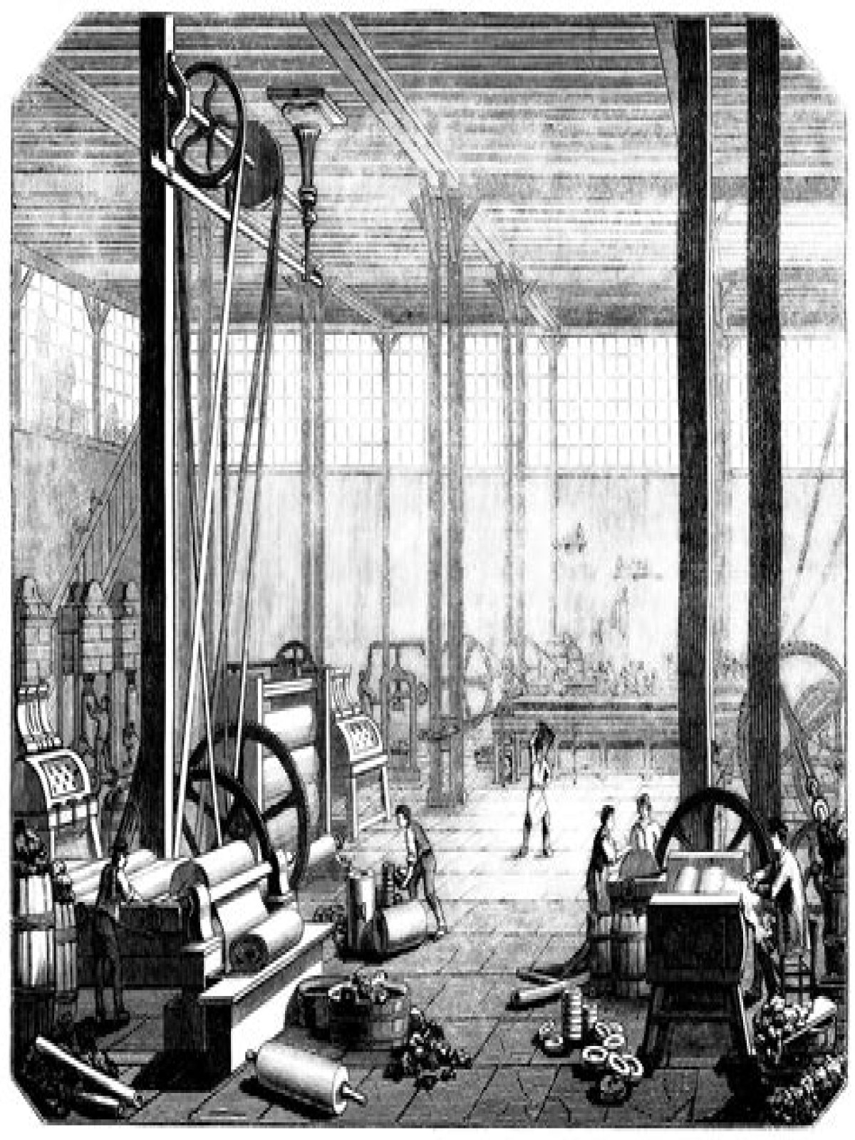 who invented the factory system