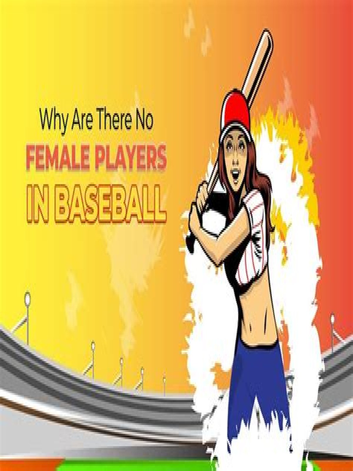 Why are there no female baseball players?
