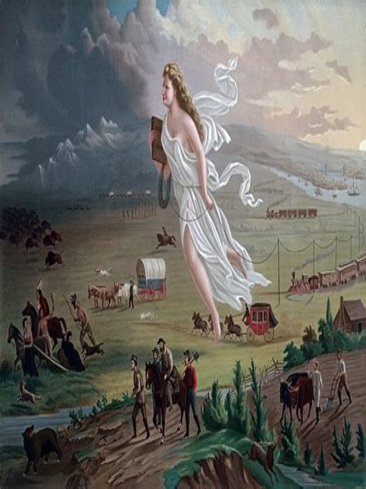 why did pioneers travel west